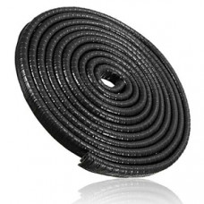 5-metre Heavy-Duty 1-2.5mm Black Grommet Edging Strip for Consumer Unit Installation  - counter display box of 25 qty